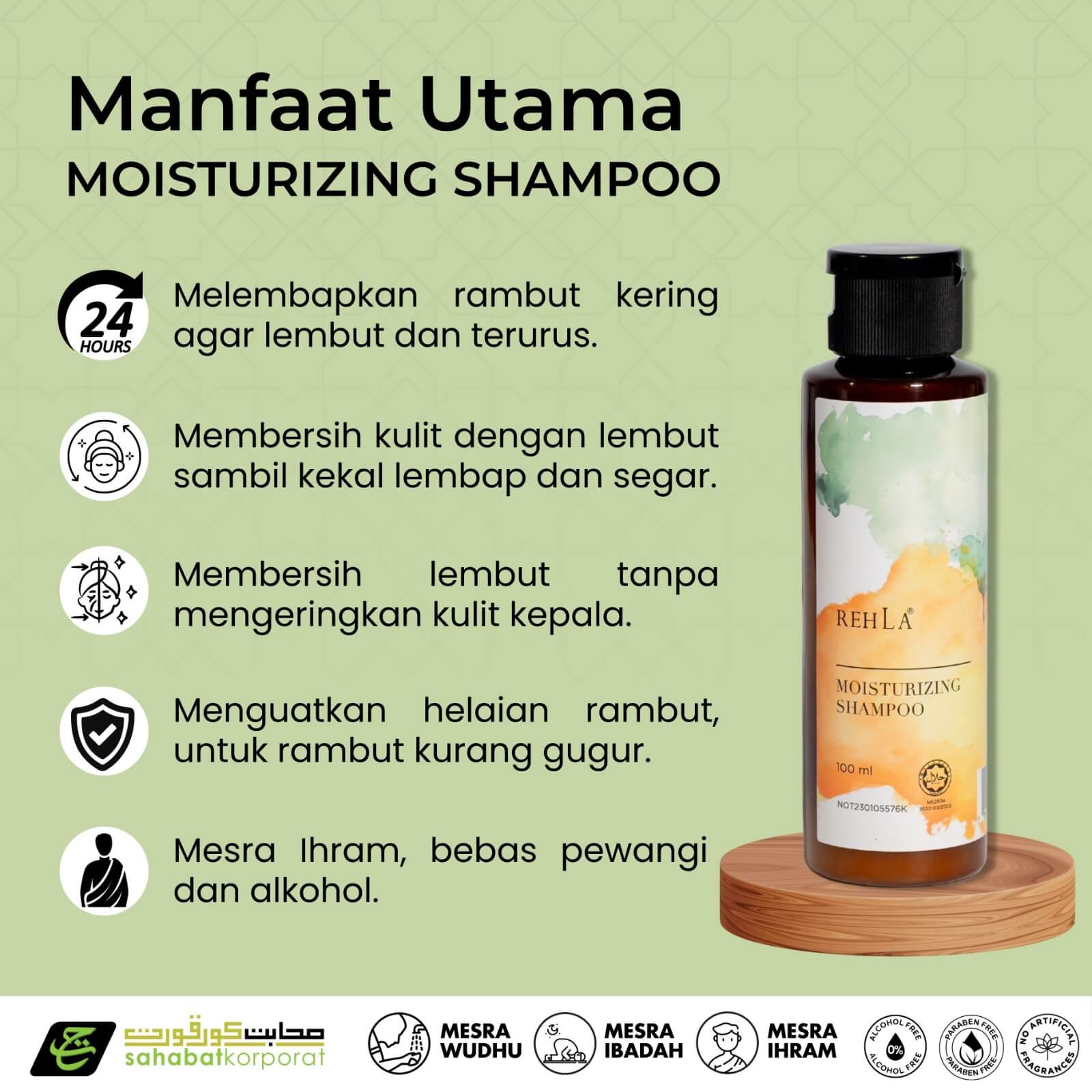 REHLA Moisturising Hair Shampoo 10