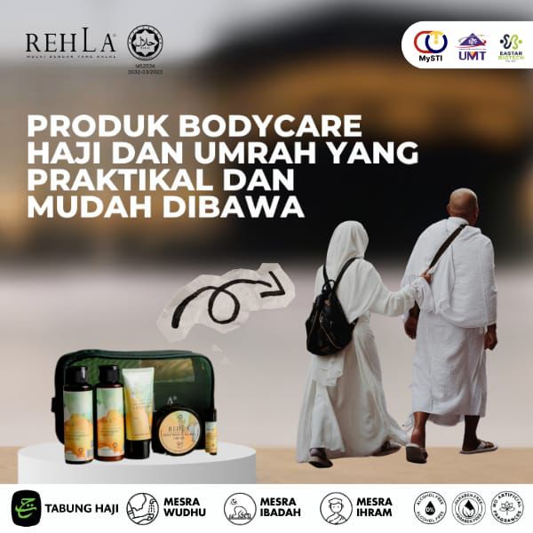 Produk Bodycare Haji dan Umrah yang Praktikal dan Mudah dibawa