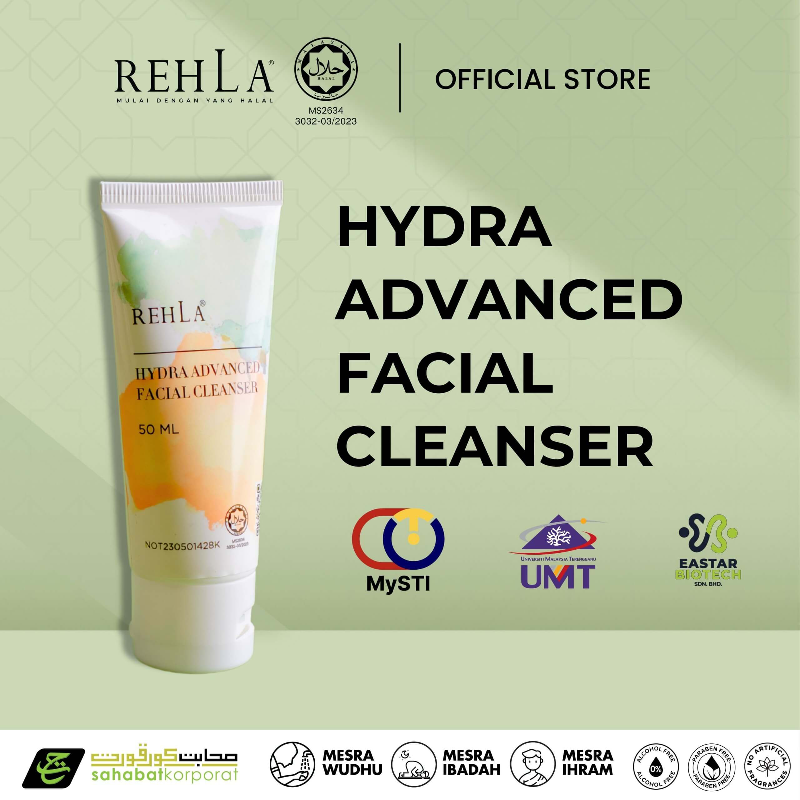 REHLA Hydra Advance Facial Cleanser 8