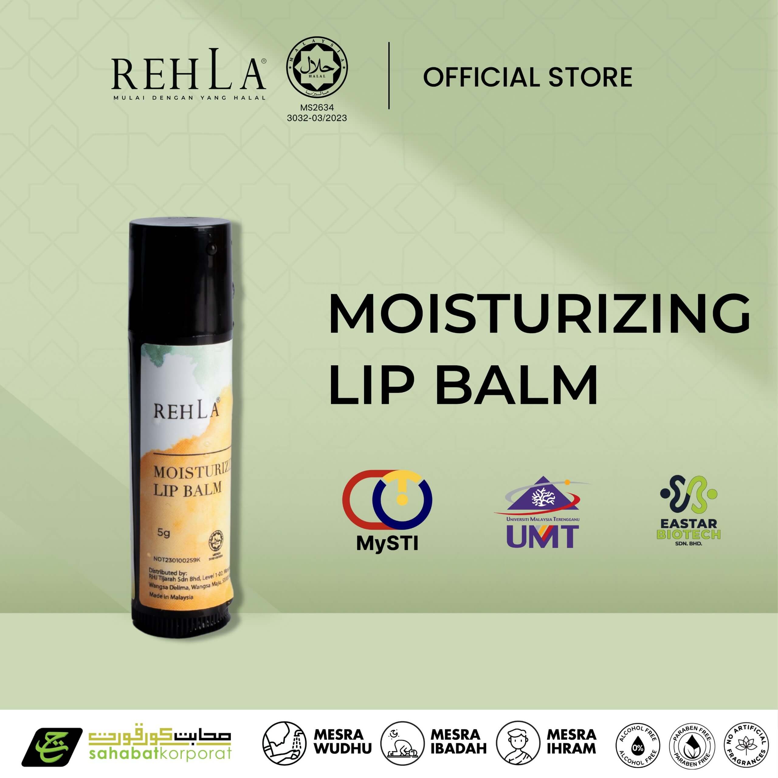 REHLA Moisturising Lip Balm 2