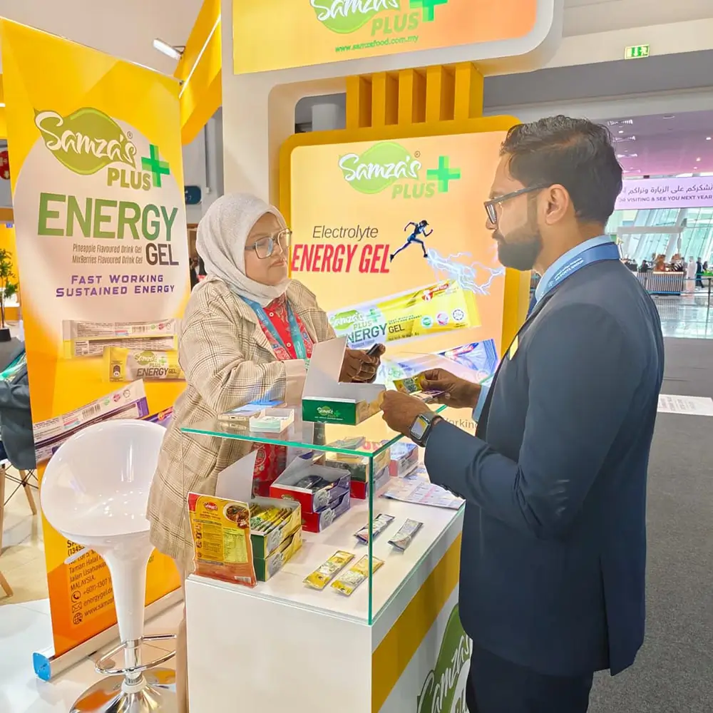 Energy gel exhibition