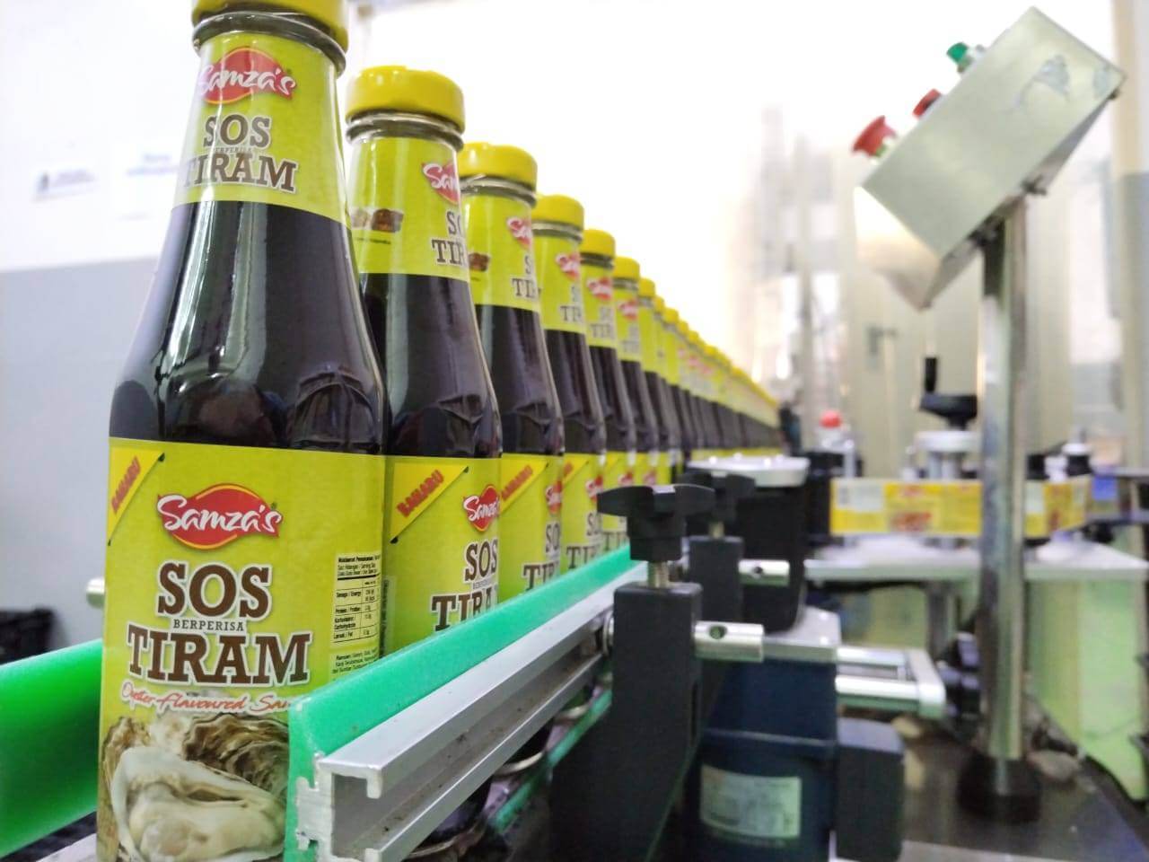 Oyster sauce production at Samza