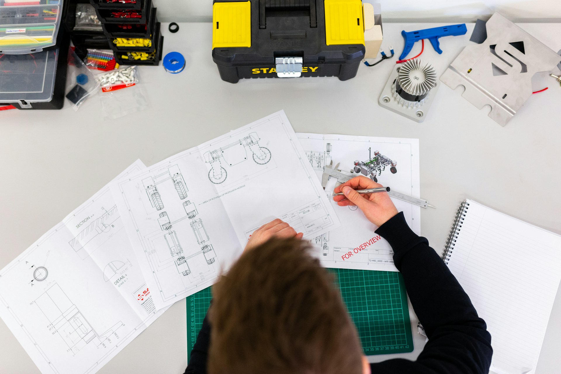 Industrial equipment design and planning