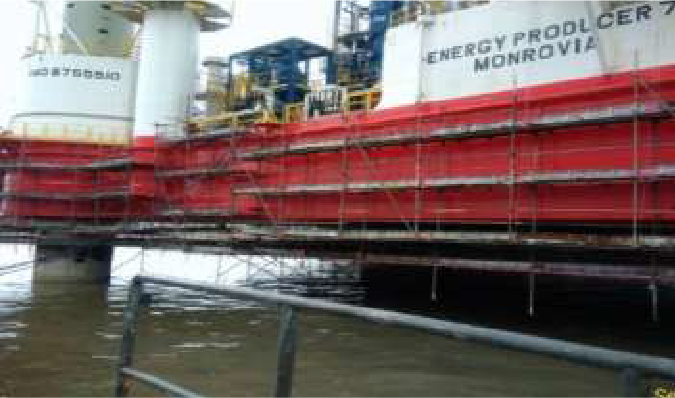 Wet Abrasive Blast – FPSO Kikeh (Inert Gas Cooling Tower & Deck Seal)