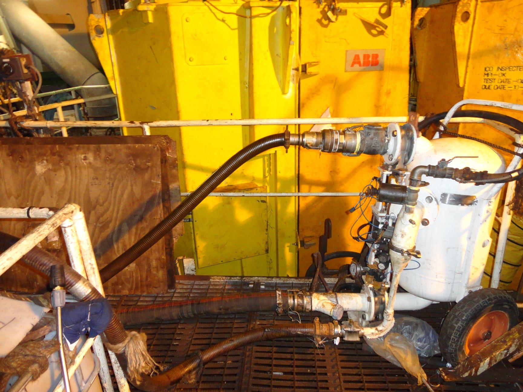 Tank Cleaning - Engine Room Bilge Well