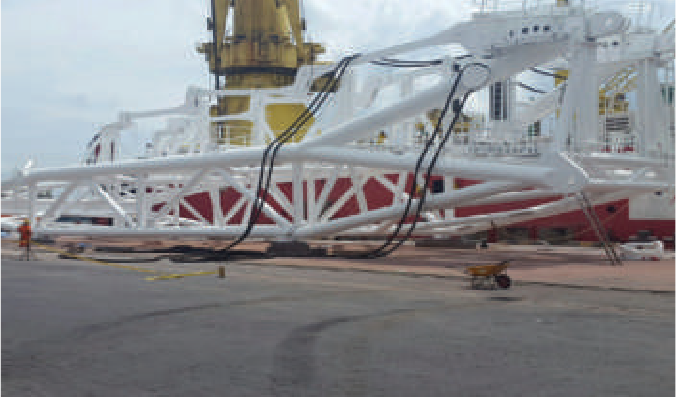 Wet Abrasive Blast – S3000 Main Deck