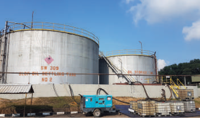 Desanding / Cleaning of Topside Vessels Onboard an FPSO