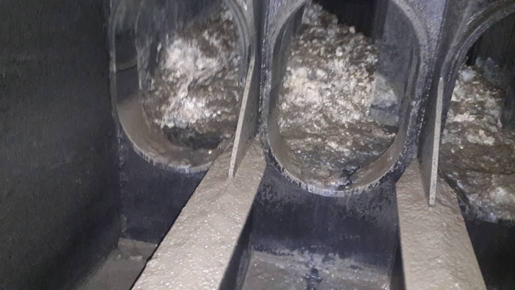 Tank Cleaning - Jack Up Rig Mud Pumping